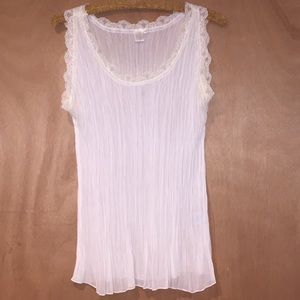 Pretty Angel - sheer stretchy blouse